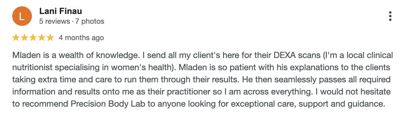 Google review